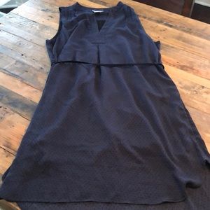 H&M navy and black dress